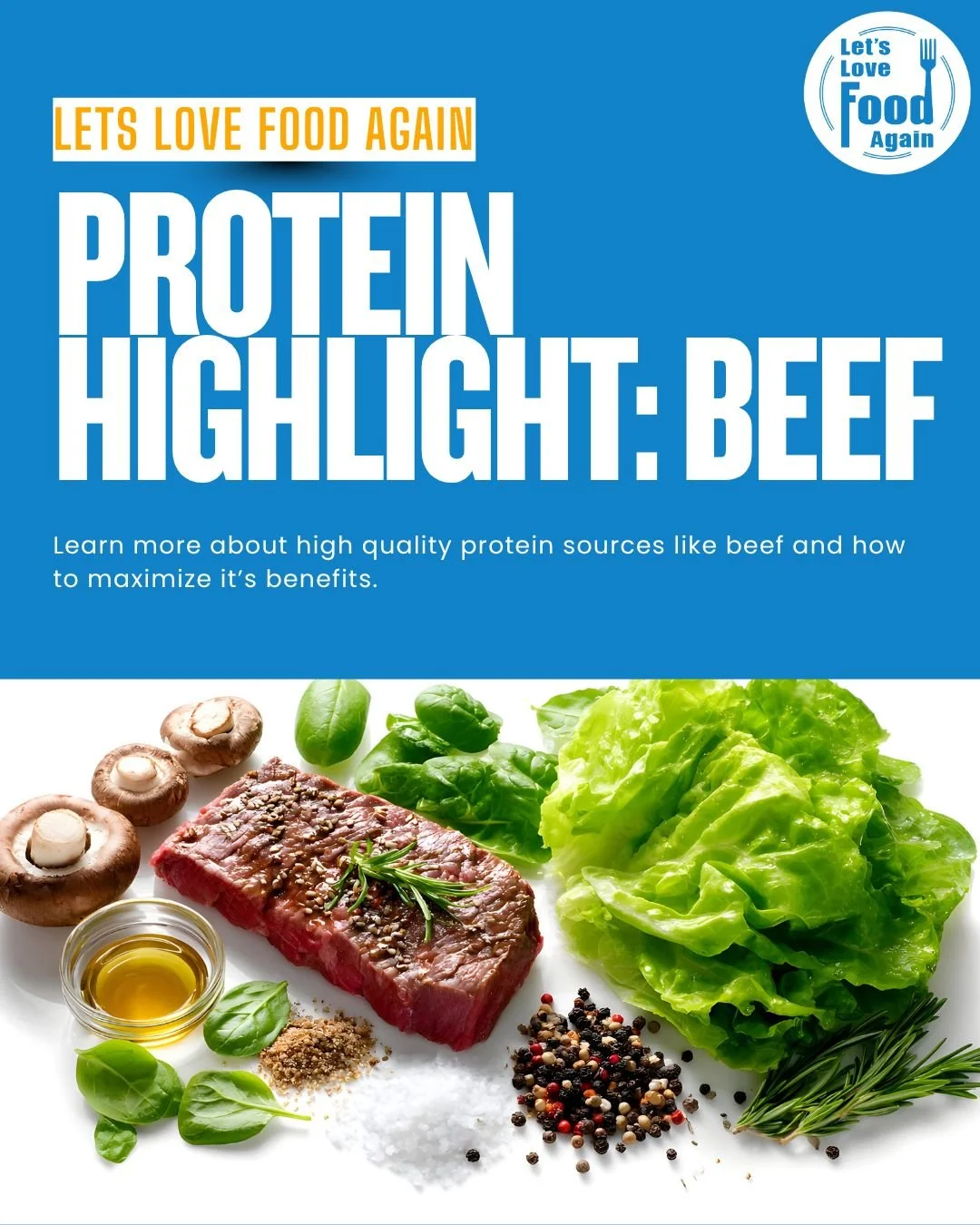Protein Week! Beef is a high quality protein that yields many benefits. 

Here are the links to some of the recipes:
Breakfast: https://beeflovingtexans.com/recipe/beef-huevos-rancheros/ 
Lunch: https://beeflovingtexans.com/recipe/texas-taco-salad/ 
