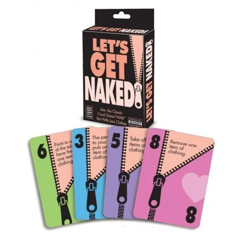 Let’s Get Naked Card Game (In Stock Aug 24th)
