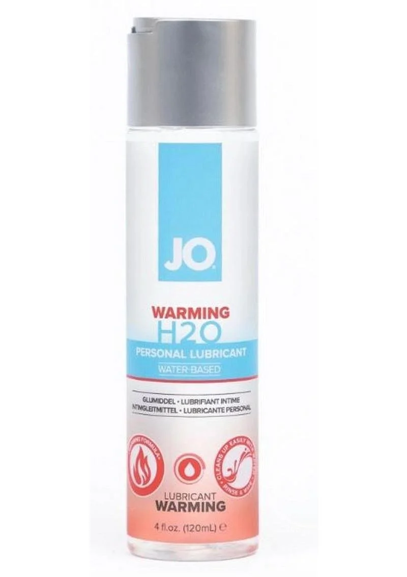 JO H20 Water Based Warming Lube 4oz