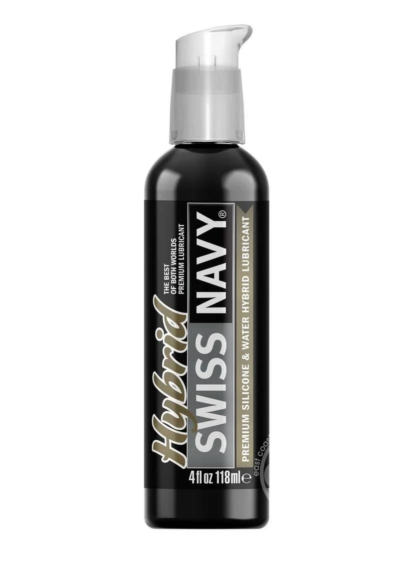 Swiss Navy Hybrid Silicone & Water Based Lube 4oz