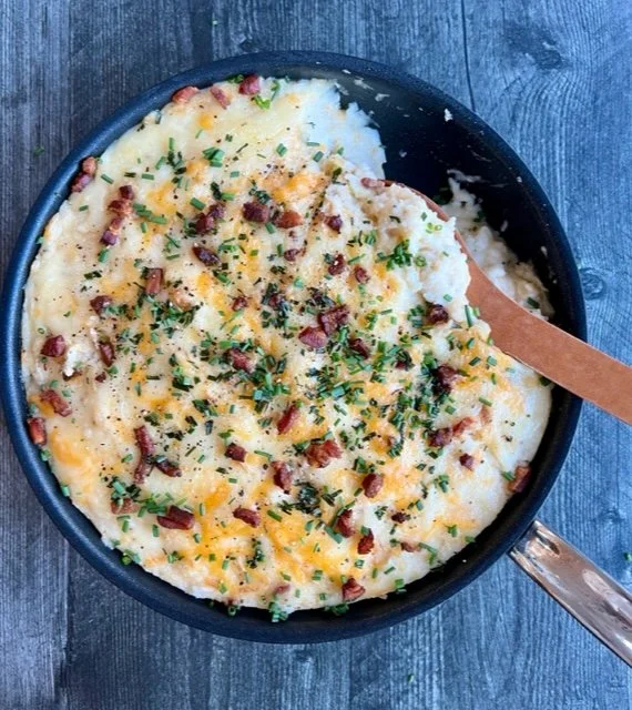 Loaded Mashed Potato Bake