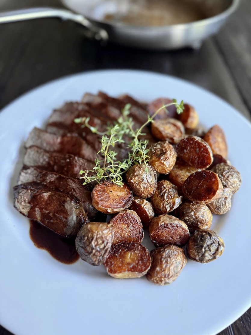 Southwestern Hatch Chile Sausage Skillet