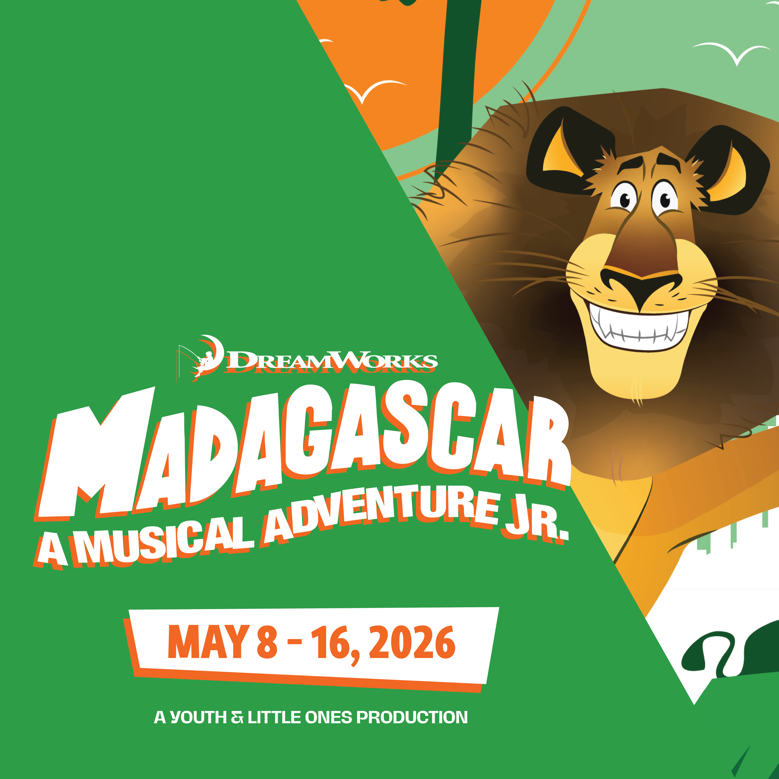Youth & Little Ones Workshop | Madagascar A Musical Adventure Jr.