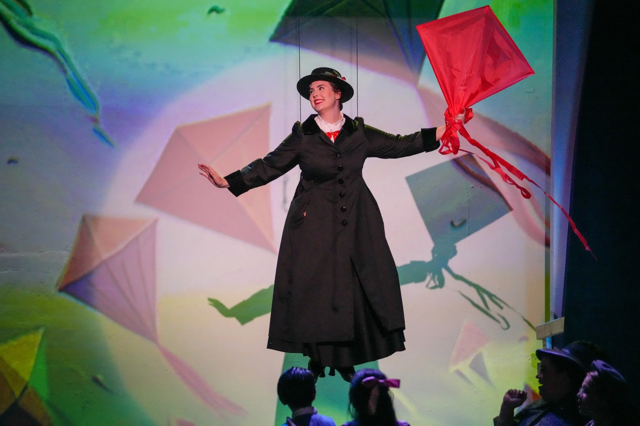It’s a jolly holiday kind of afternoon—it’s time for our Mary Poppins matinee today at 2pm! Step into Cherry Tree Lane, where umbrellas carry you skyward, laughter makes the ordinary extraordinary, and a spoonful of sugar can turn a