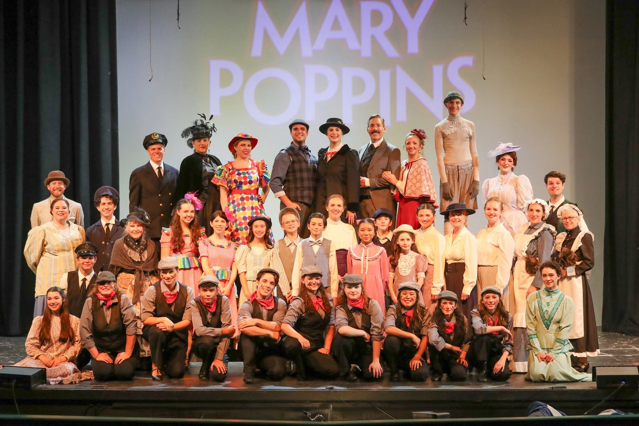 Today is your final chance to step into the magic of Disney’s Mary Poppins the Musical! Happy closing to our wonderful cast and crew. They’ll take the stage one last time at 2:00pm—don’t miss this heartwarming and magical prod
