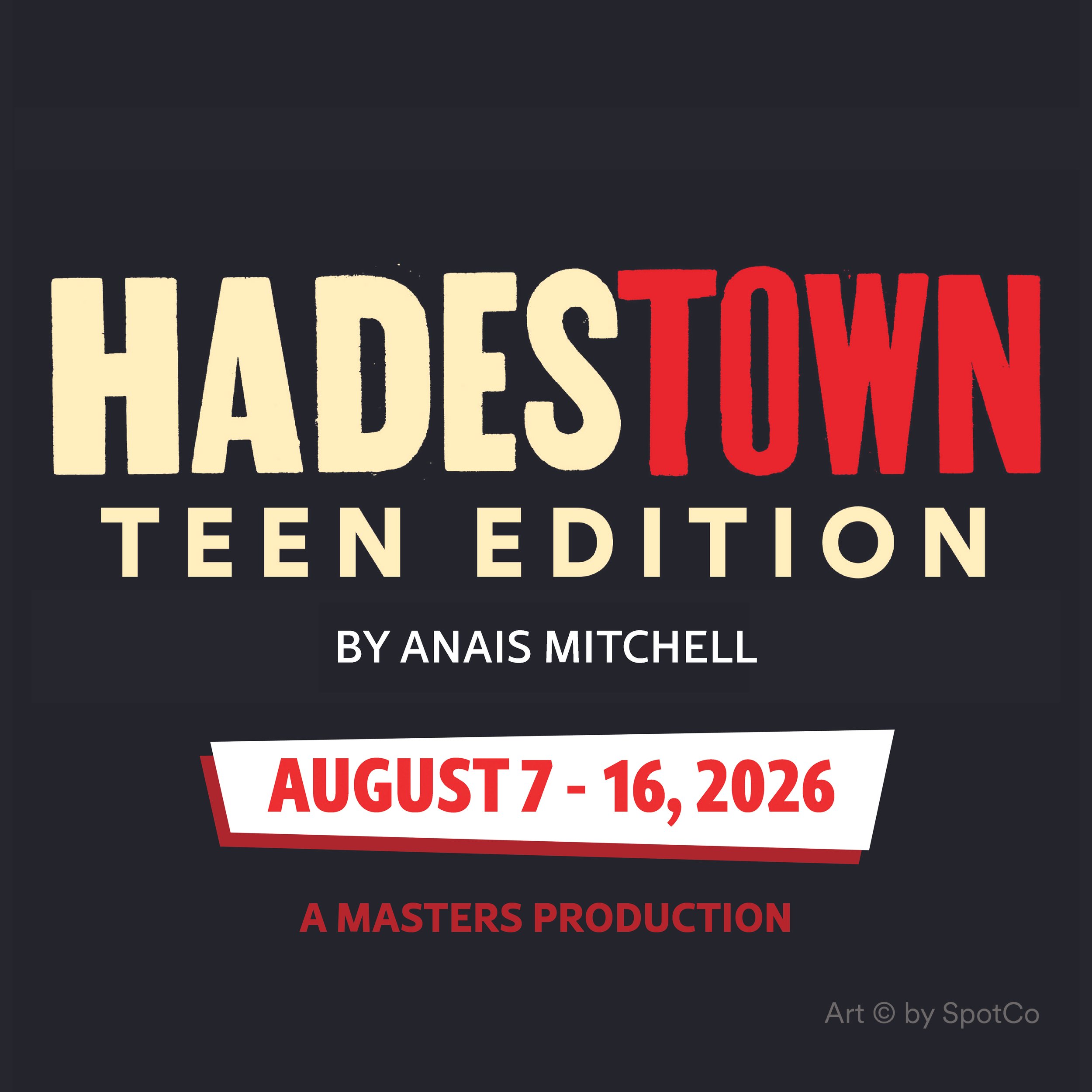 RTAA Presents | Hadestown Teen Edition