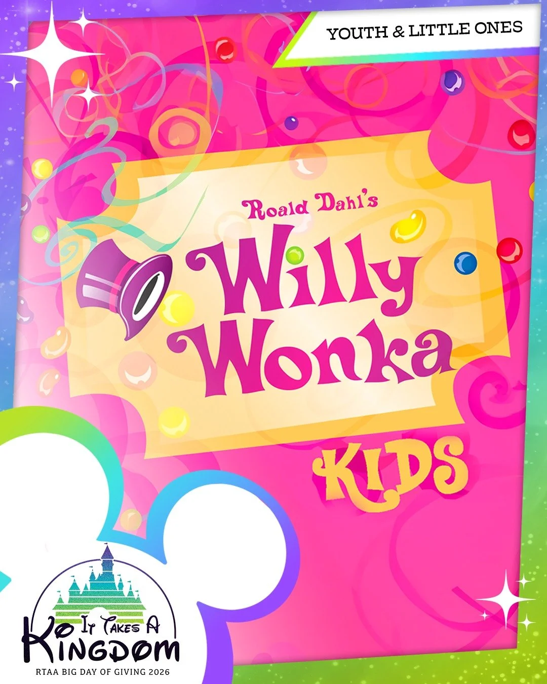 Youth &amp; Little Ones Workshop | Roald Dahl's Willy Wonka Kids