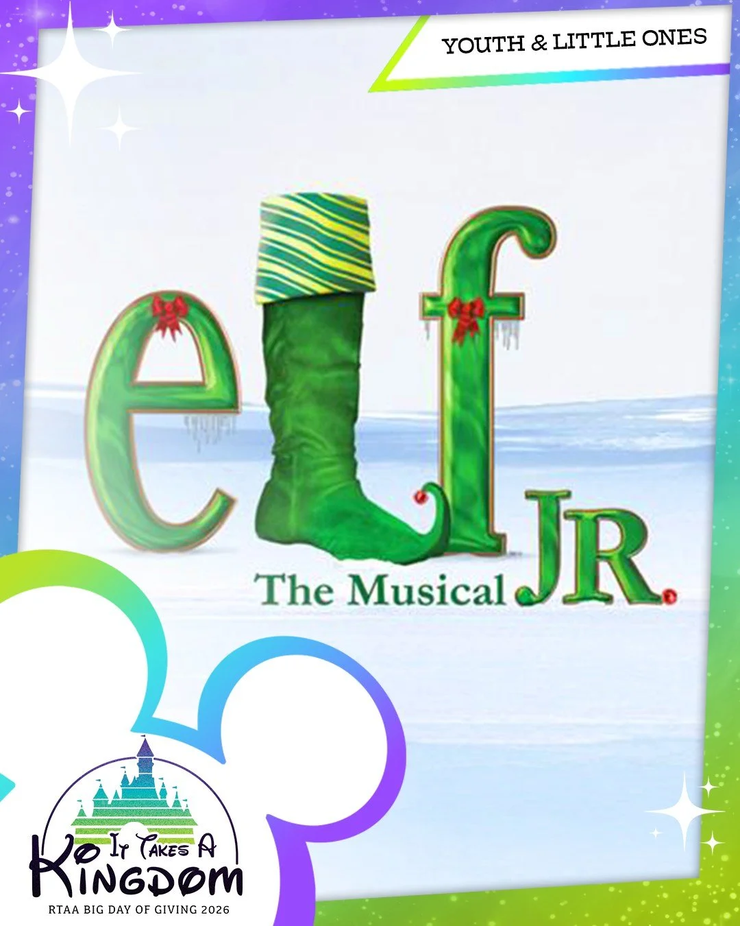 Youth &amp; Little Ones Workshop | Elf The Musical Jr.