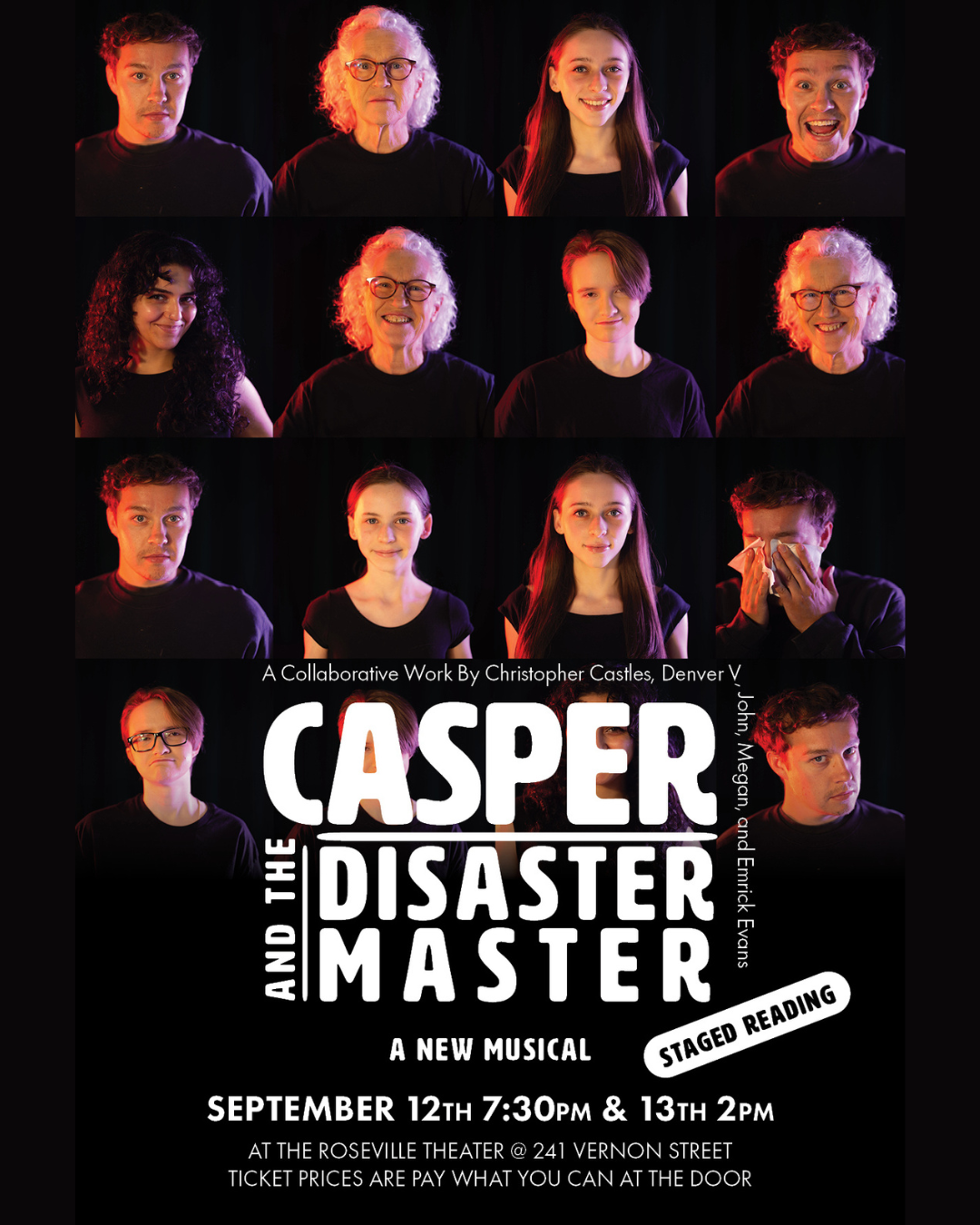 Casper And The Disaster Master | A Community Collaboration &amp; Staged Reading