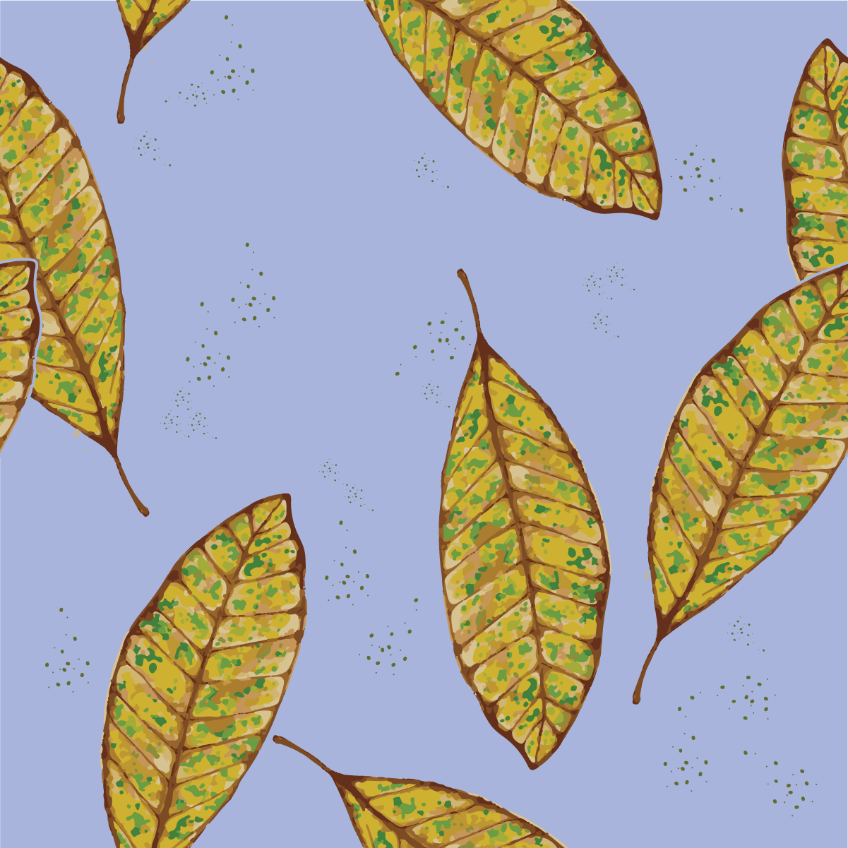 undersea flower pattern