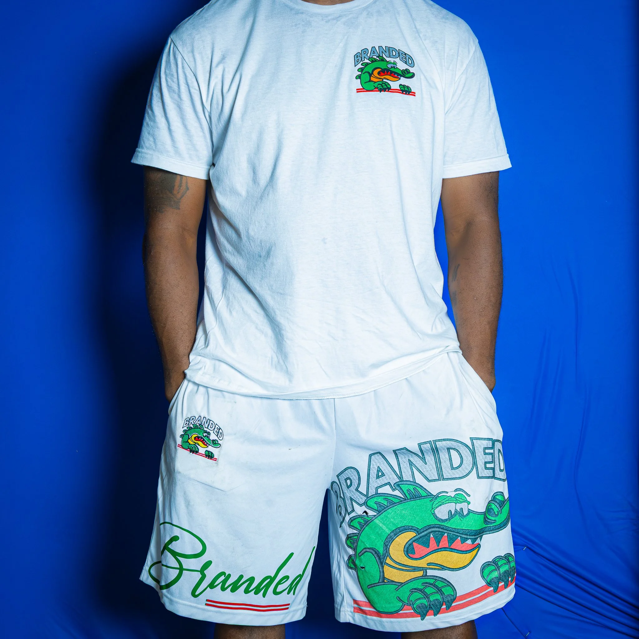BRANDED ANIMOSITY KINGDOM Allen The Alligator Short Set