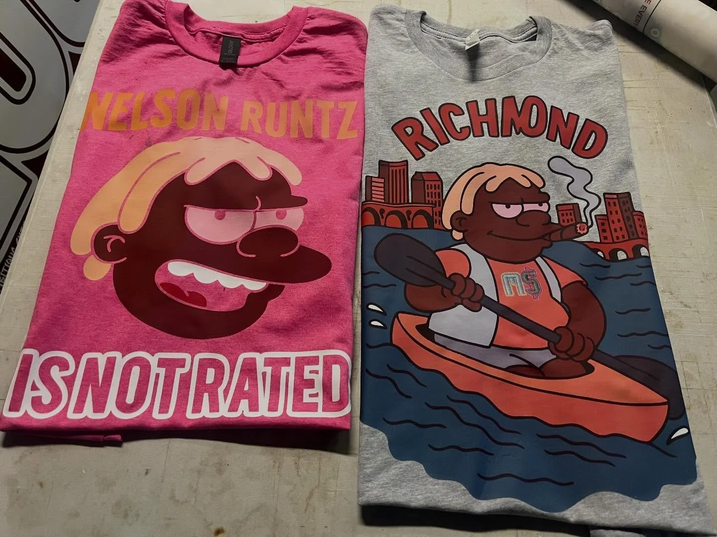 Nelson Runtz Is Not Rated pink logo gray kyak.jpg