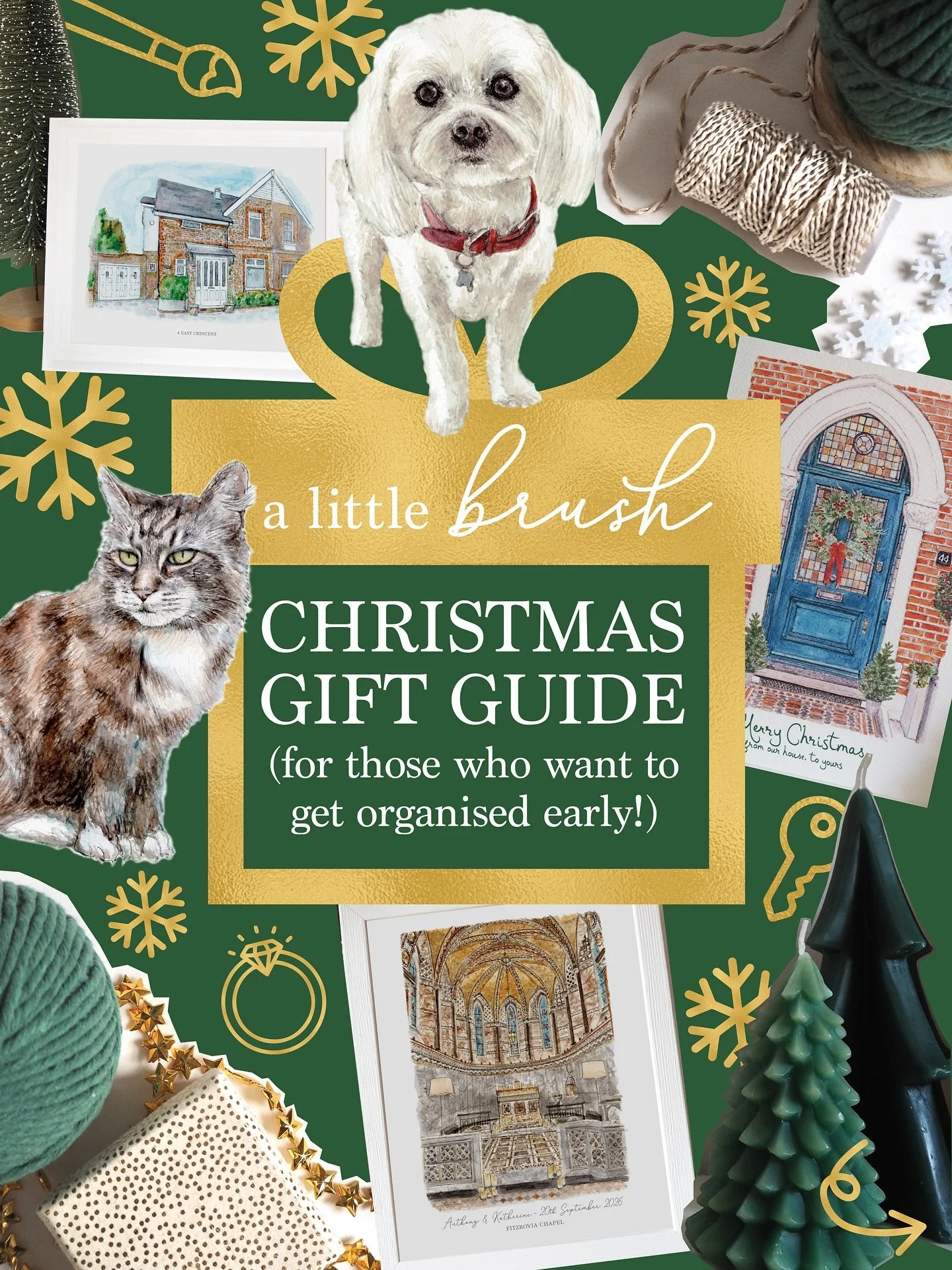 ✨Our early-bird Christmas gift guide is here! ✨
We have a range of custom options available this year, but be quick! Christmas custom slots will close on the 30th October. 

Order now via our website (link in bio) or message us if you have any questi