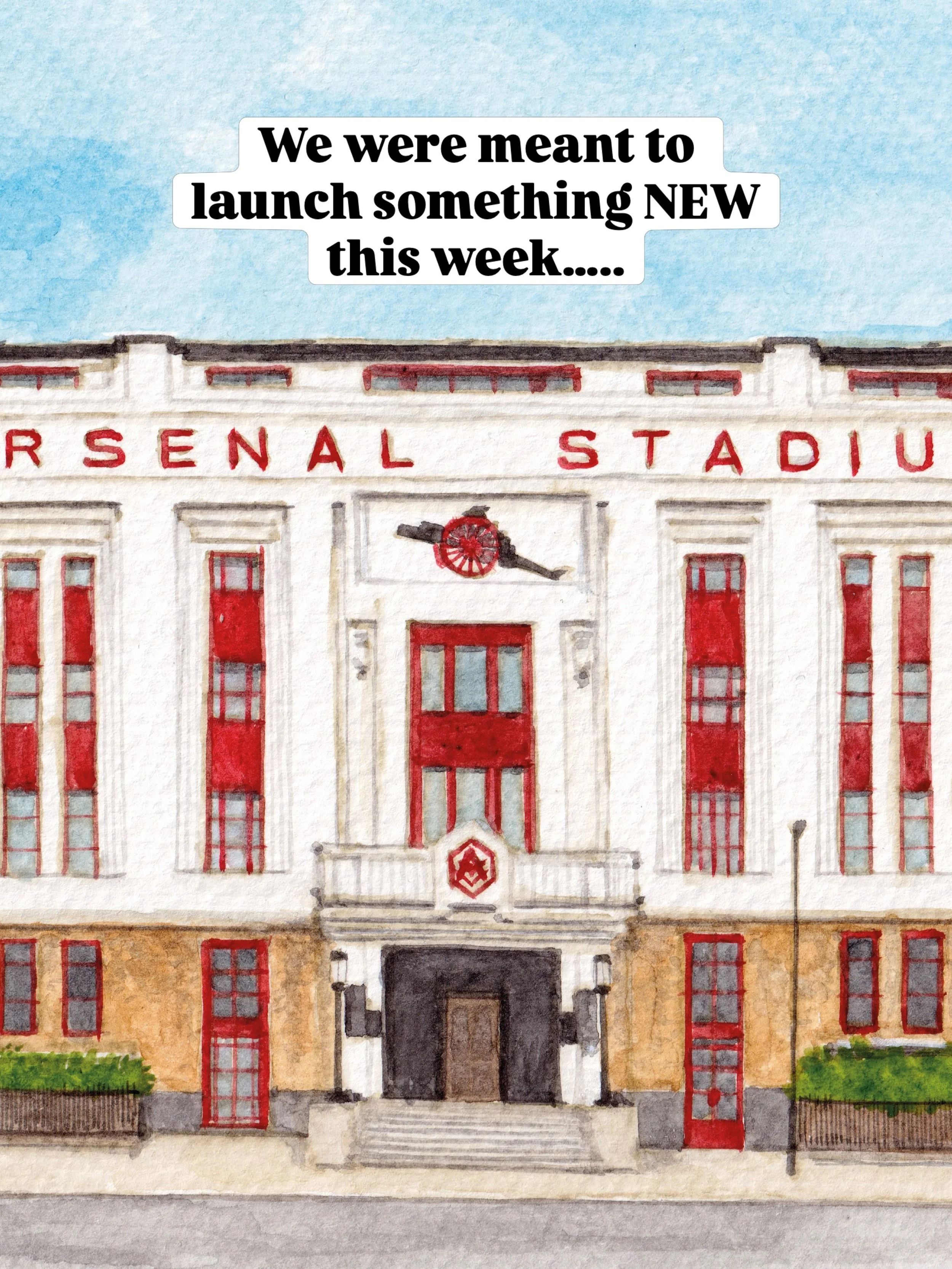 All the big plans and so little time&hellip; Classic!

But, maybe we&rsquo;ll use this mini launch as an opportunity for your feedback - shall we grow our stadium collection, what should we paint next? Would your Dad or partner love one of these? Let