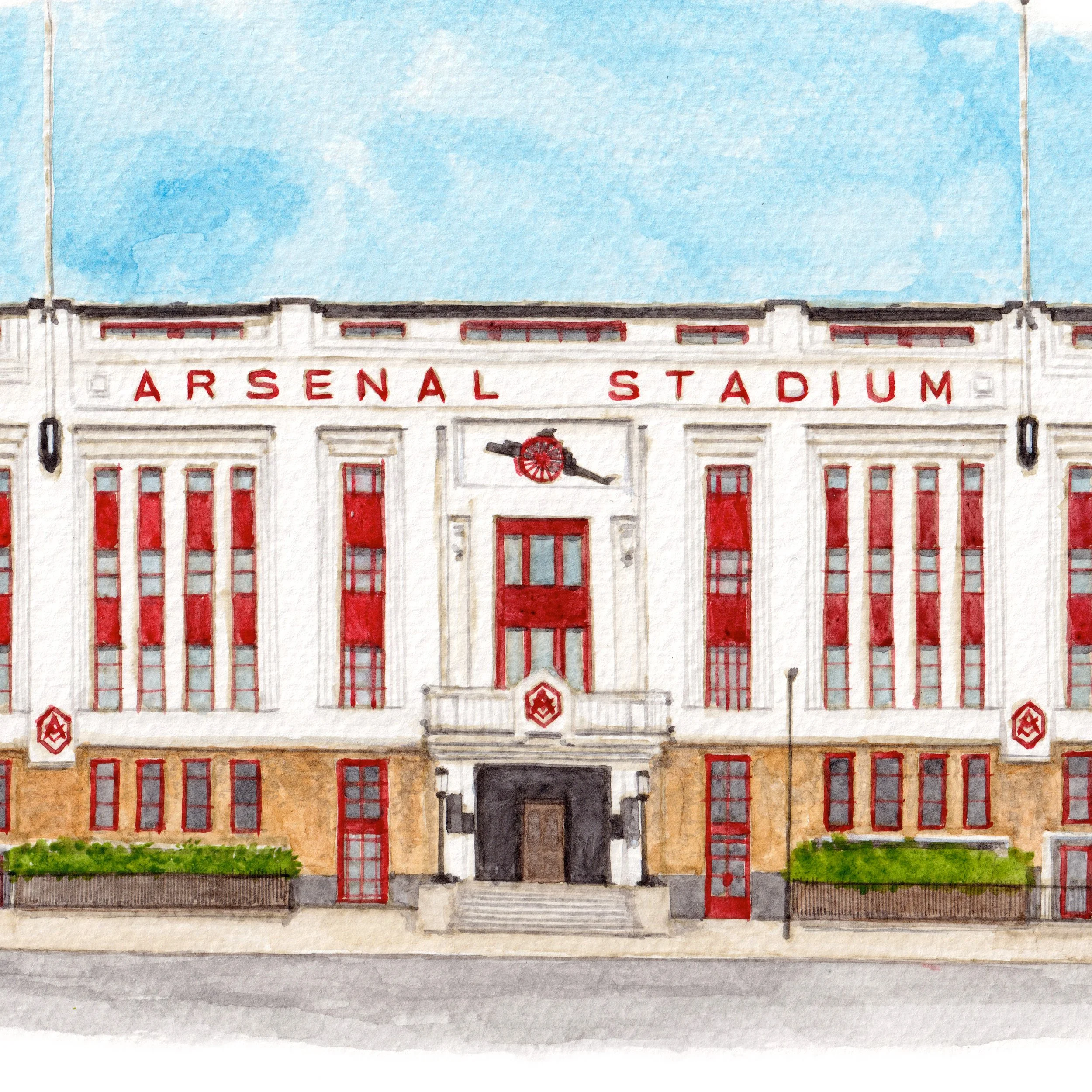 Highbury (Arsenal Stadium) Print