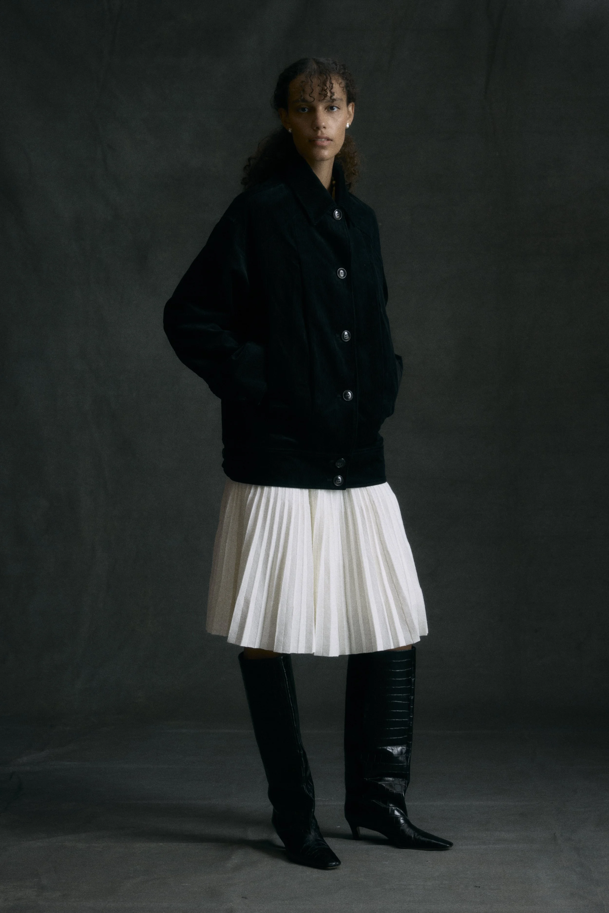 Barry (Black) + White Skirt - 2.jpg