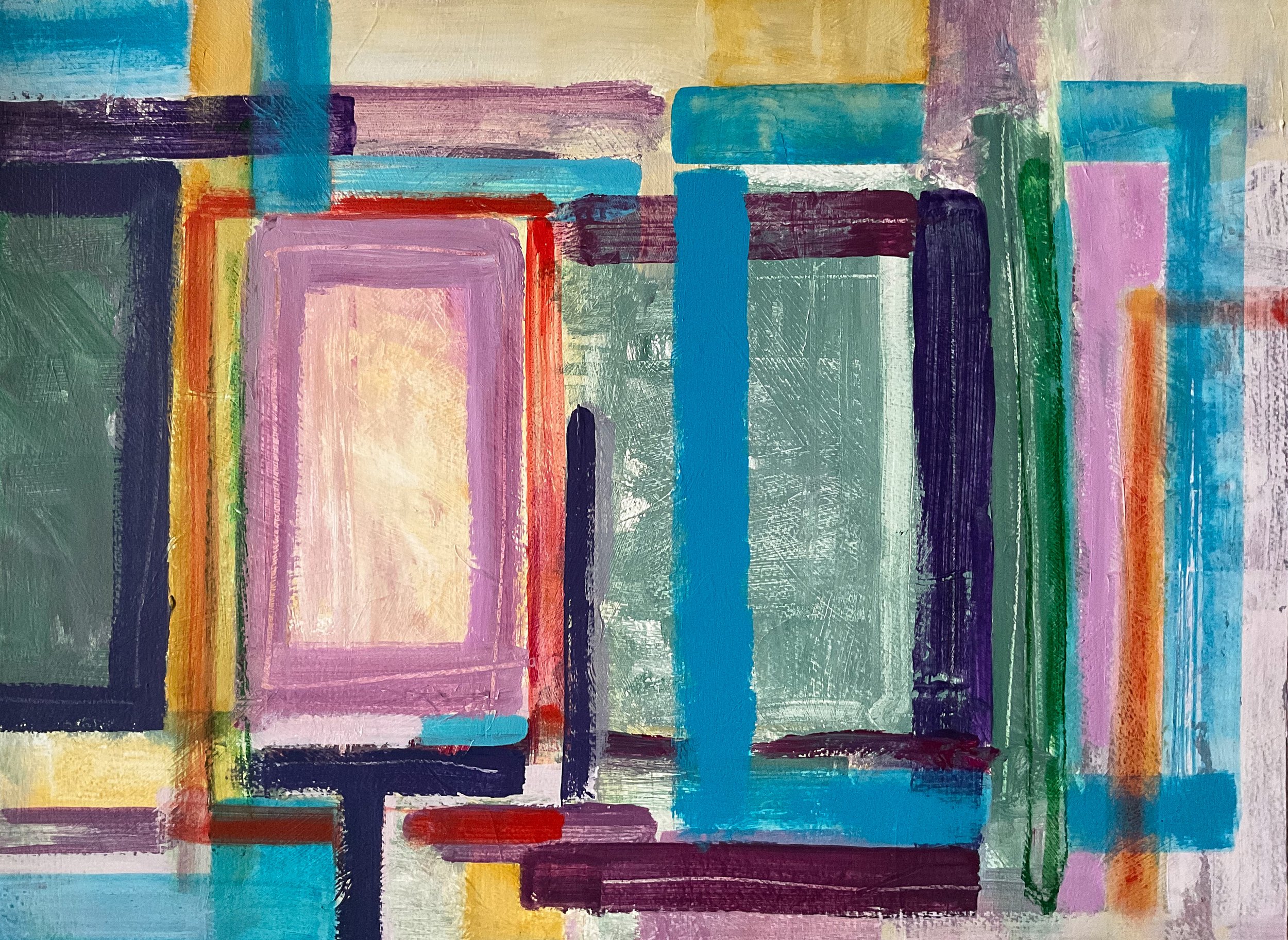 Inside Out 227 22”x30” $3200.