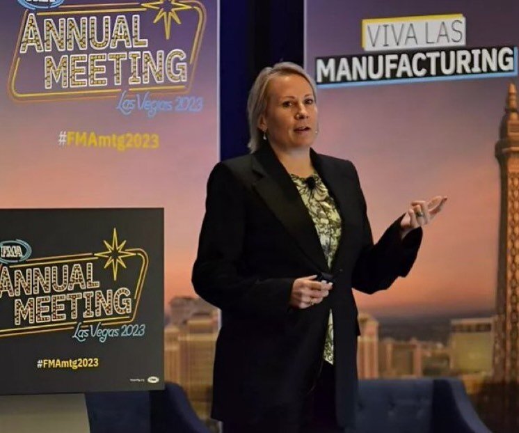 Team Principal Beth Paretta delivered a keynote address for those in the #fabricating industry at this year's Fabricators &amp; Manufacturers Association (FMA) Annual Meeting. 

She shared that she launched #ParettaAutosport to lead #diversity initia