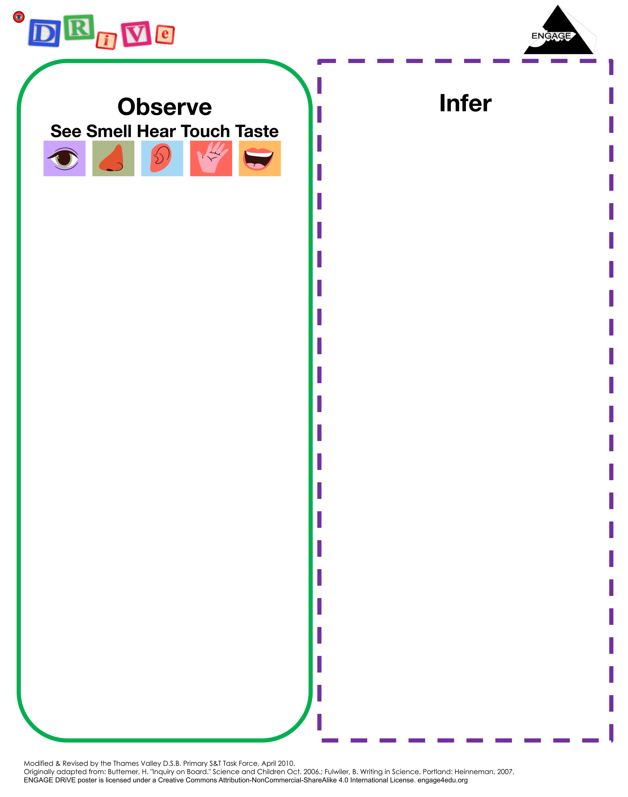 I.O.U. (Infer from Observations to Understand) Organizer