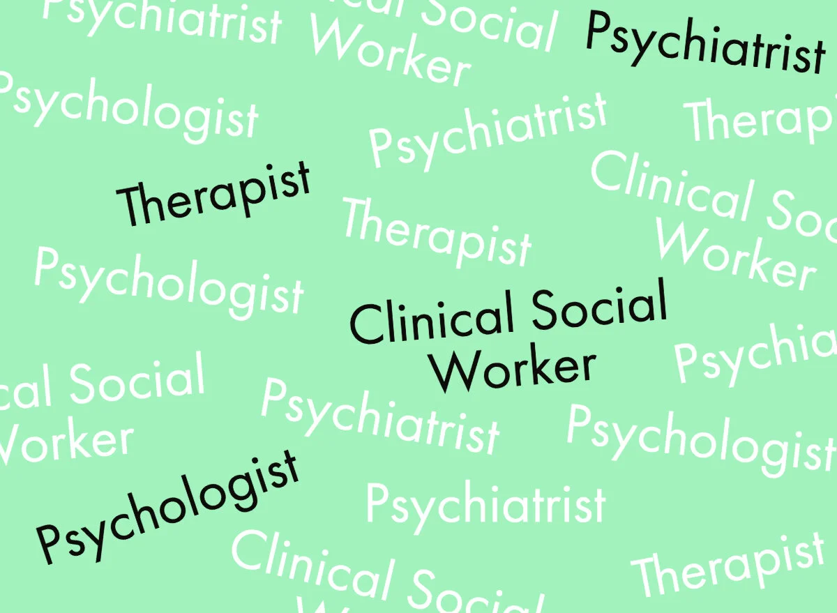 Mental Health Professionals: Who Are They and What Are the Differences Among Them?