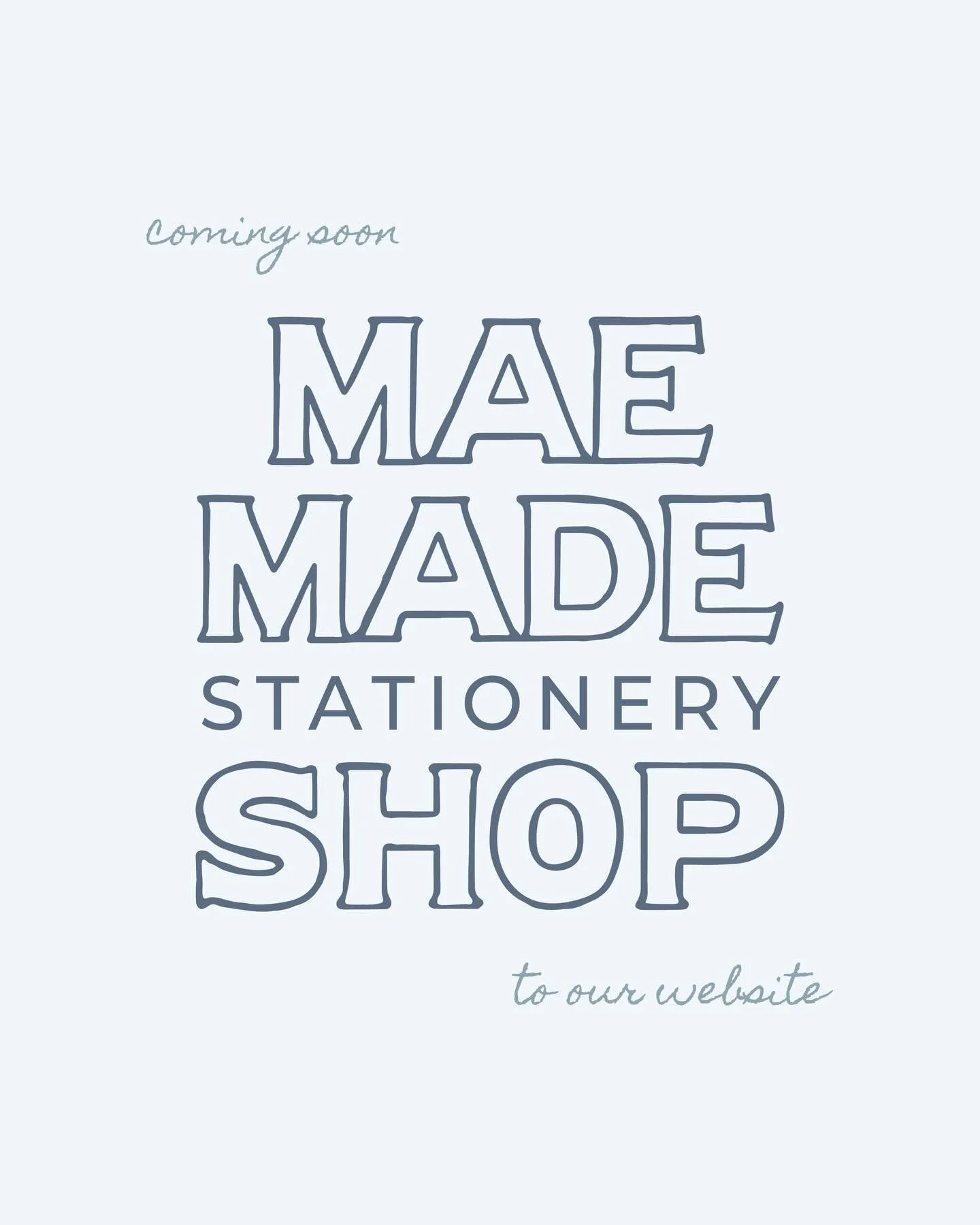Launching this week over on our website

www.MMstationery.com

Typography-based stationery including coordinating:

SAVE THE DATES
INVITATIONS
DAY-OF PAPERY

Made for easy online personalization. Choose your paper color, fonts, &amp; font colors. The