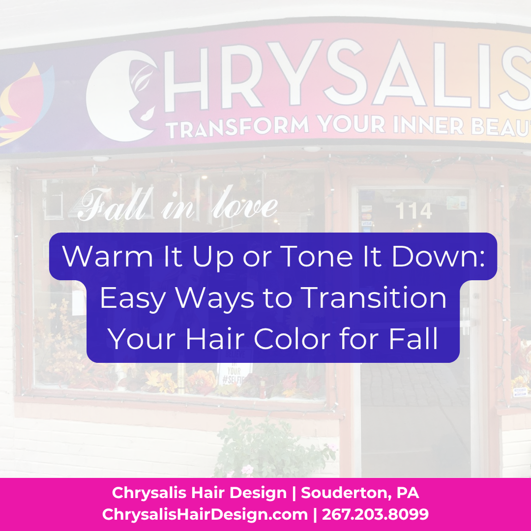 Warm It Up or Tone It Down: Easy Ways to Transition Your Hair Color for Fall