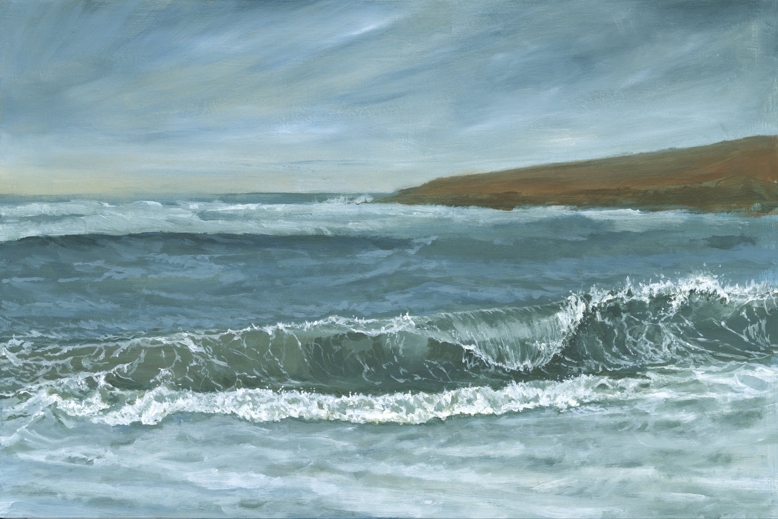 Easterly Breakers
40 x 60 cm
Acrylic on Board