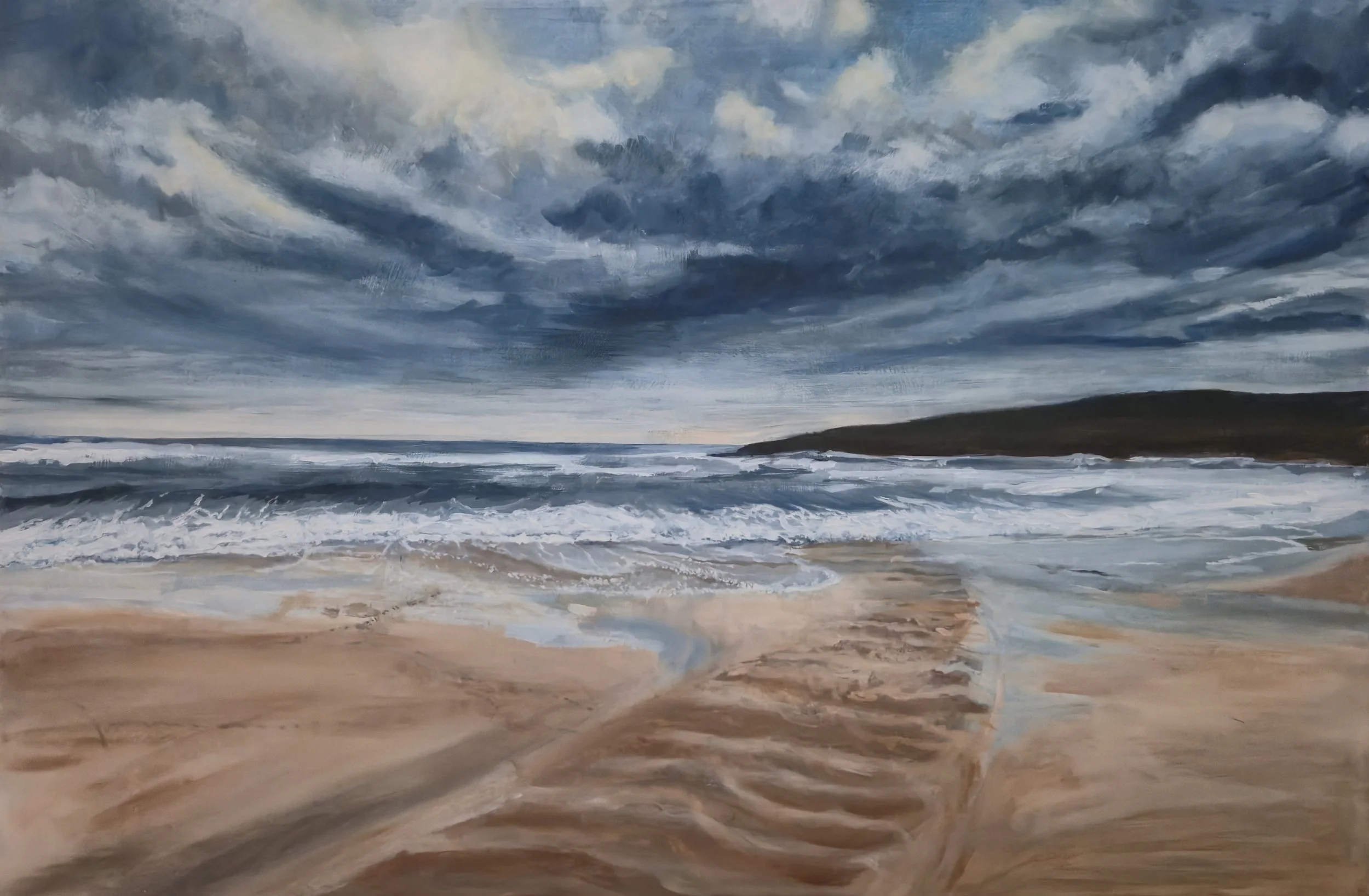 Tide and Burn
40 x 60 cm
Acrylic on Board