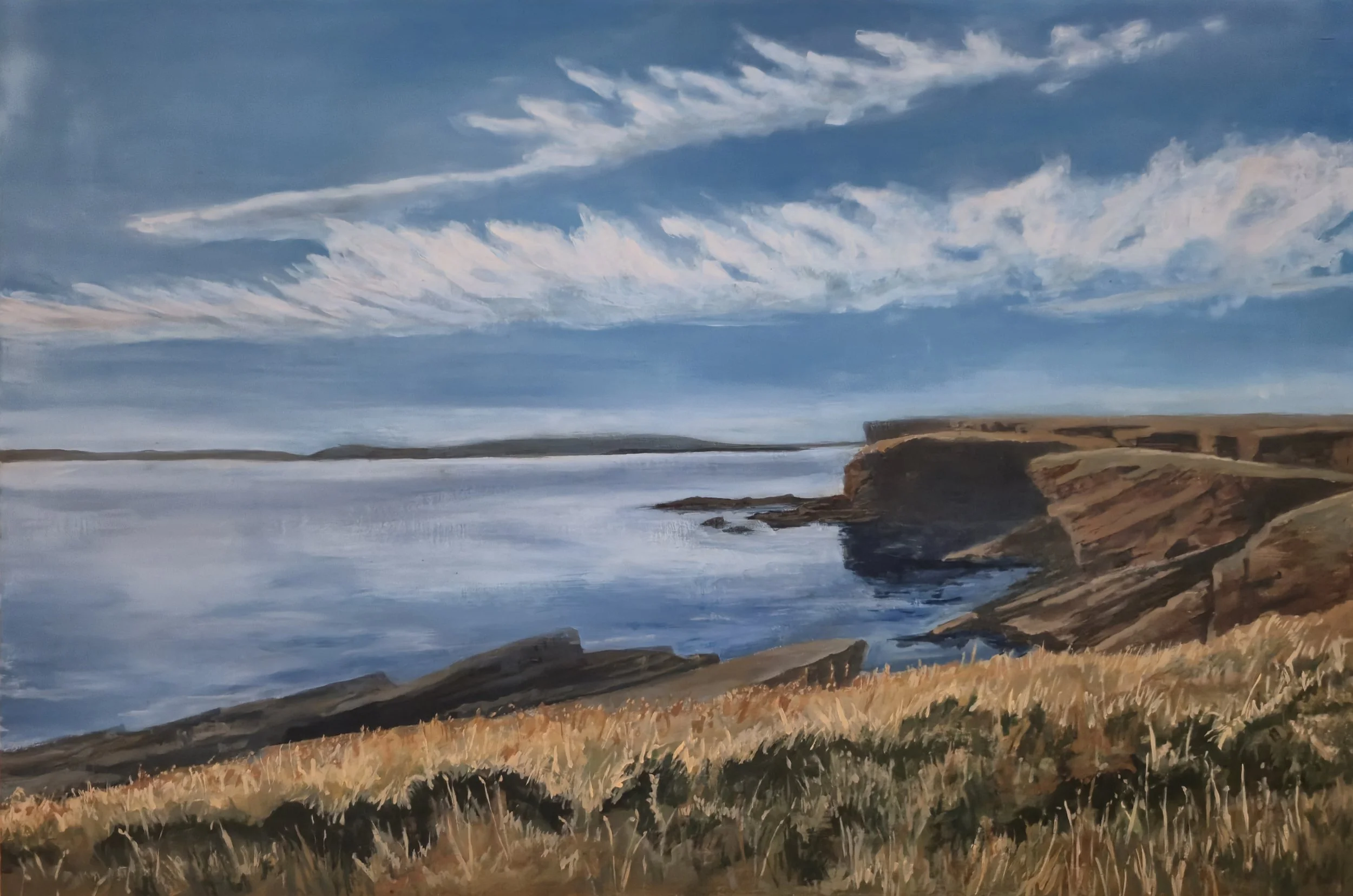 Sunshine Cliffs
40 x 60 cm
Acrylic on Board
