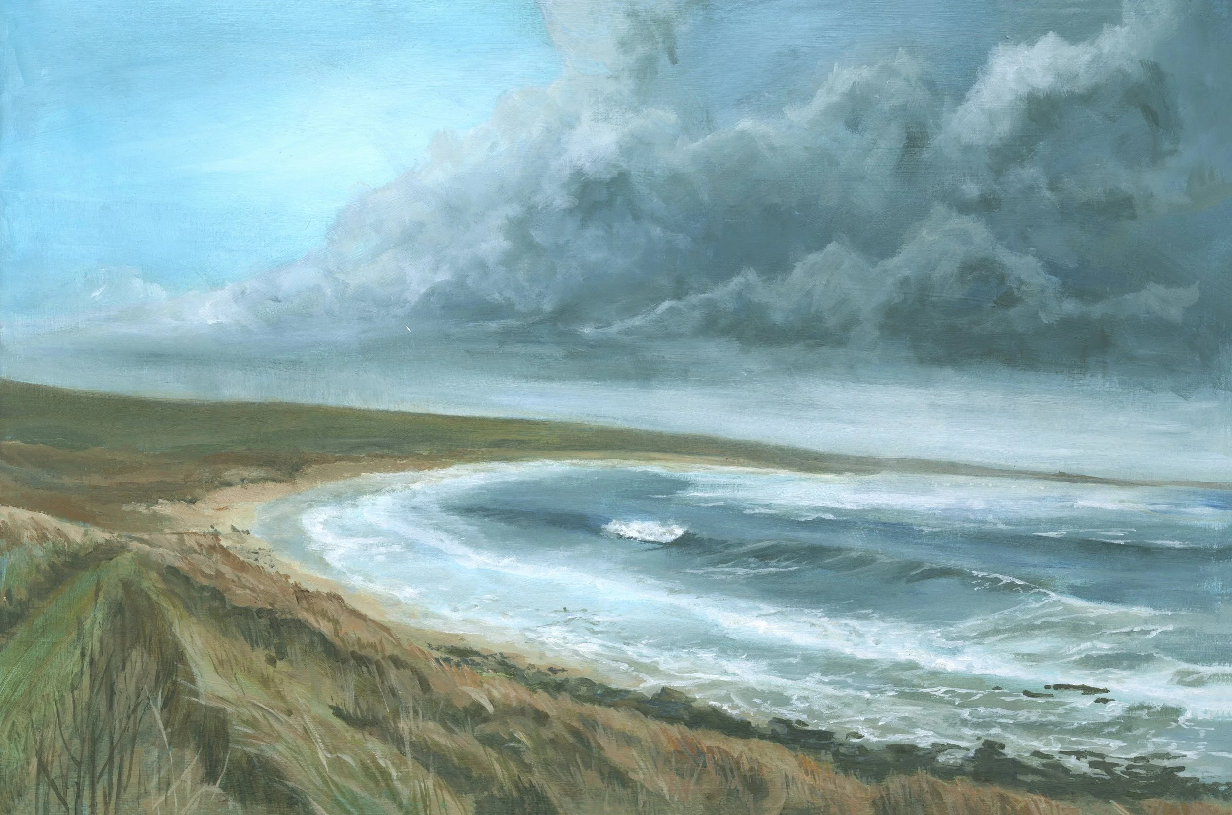 High Tide Over Langa Taing
40 x 60 cm
Acrylic on Board