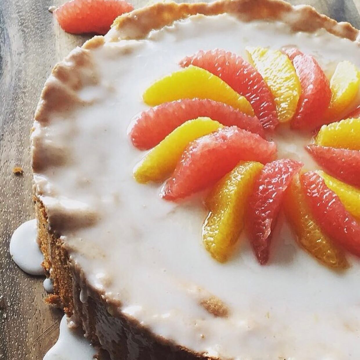 It&rsquo;s citrus season! Grab some beautiful, flavorful oranges and grapefruit from our produce department and make this amazing cake! 
_
CITRUS OLIVE OIL CAKE
serves 8
_
1 large grapefruit
1 large orange or sumo tangerine 
1 cup cake flour
5 large 