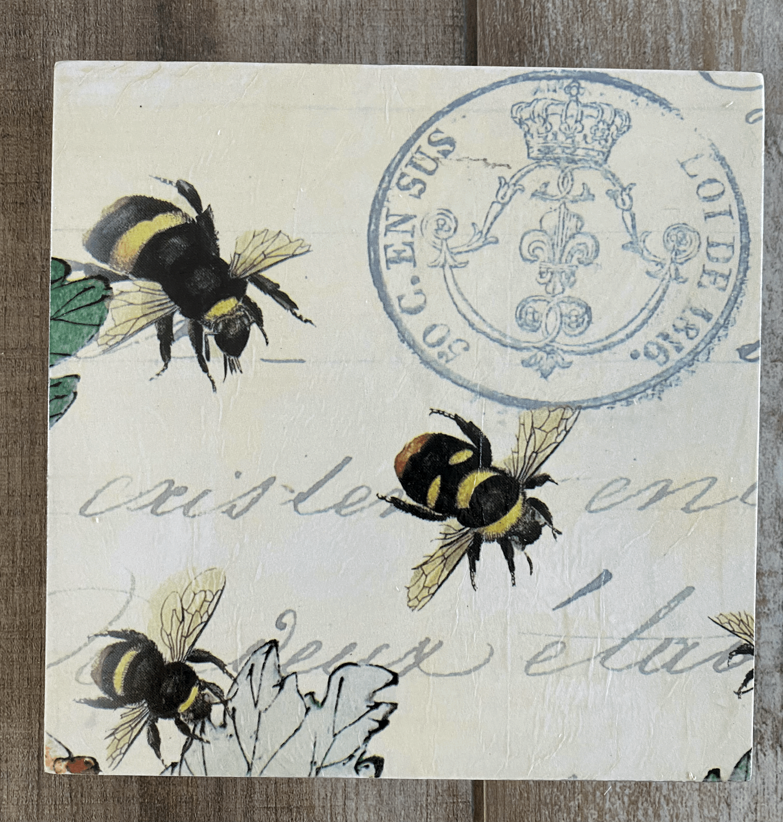 French Bee 8"x8"