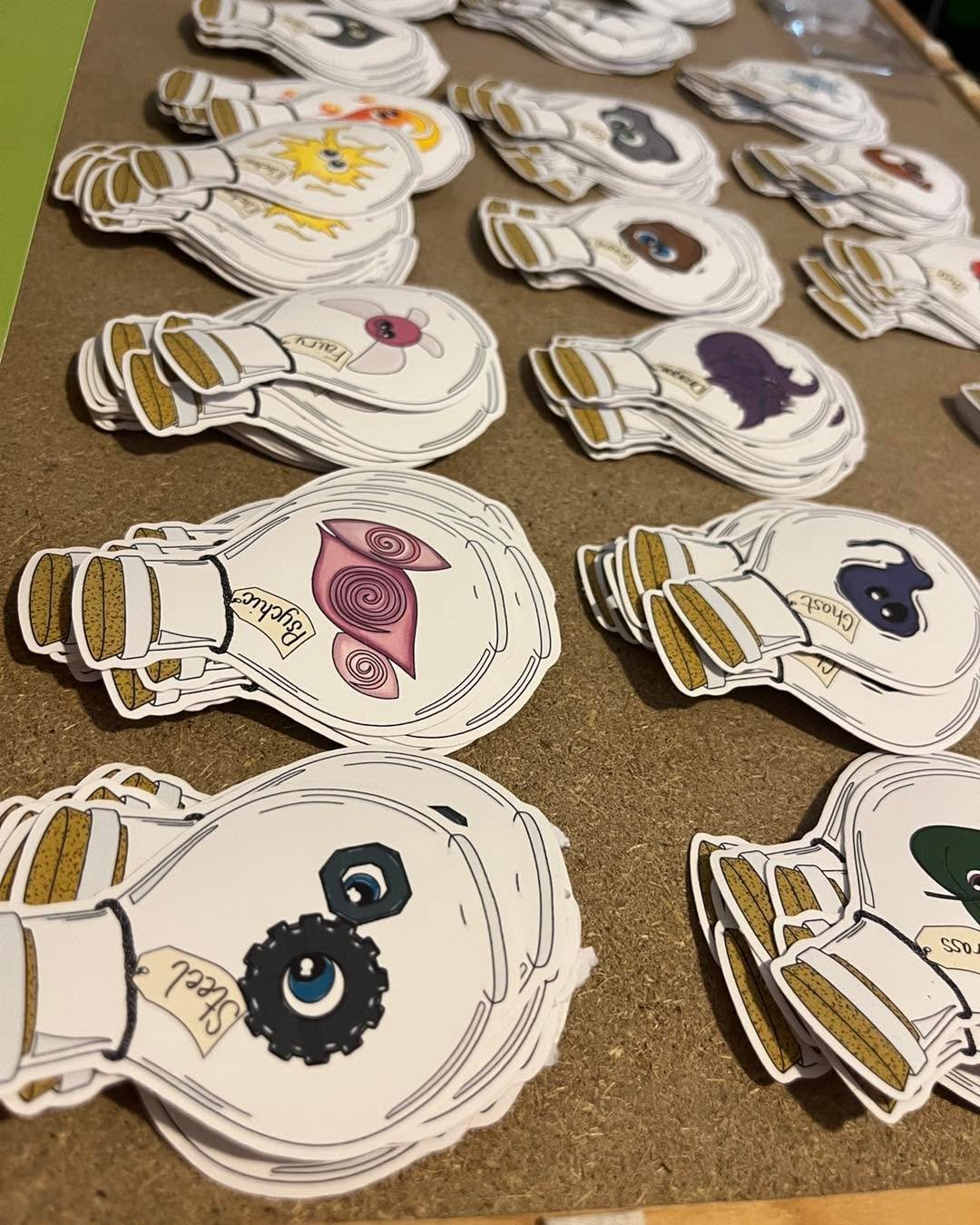 What does Con Prep look like for an artist and a artisan tea vendor???
Well it means hundreds of stickers printed, 30 new teas blended and packaged, signs printed and things double and triple checked throughout the week!!
Are you coming out to Ki
