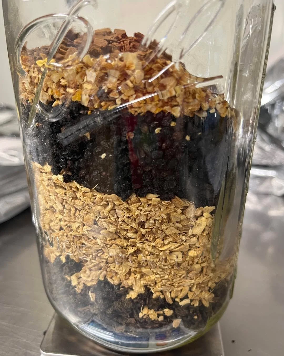 One of our beautiful tea blends!! I love what they look like right before they’re all blended!
You can find us this weekend Rock N Corn Festival in New London!! We’re super excited to be back and cannot wait to share our new teas, acces