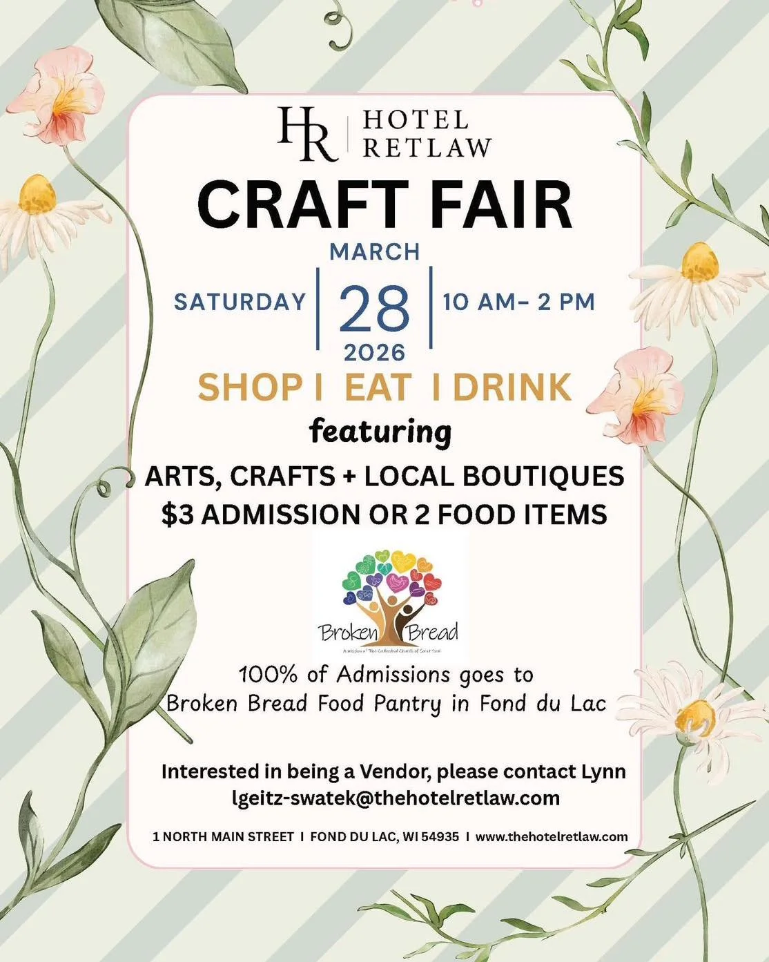 Waiting to see us?! We will be at Hotel Retlaw for this craft fair at the end of the month! We&rsquo;re looking forward to seeing you all and cannot wait! 

#mteakettle #looseleaftea #teatime #fonddulac #craftfair