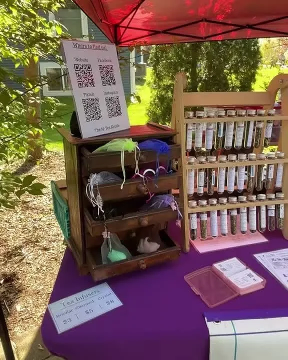 Come on down next week to this wonderful event!! Let us show you how we&rsquo;ve grown and see what teas we have! 

There will be other lovely vendors to see as well!! 

#mteakettle #vendor #vendormarket #gardenevent #looseleafteashop #looseleaftea #