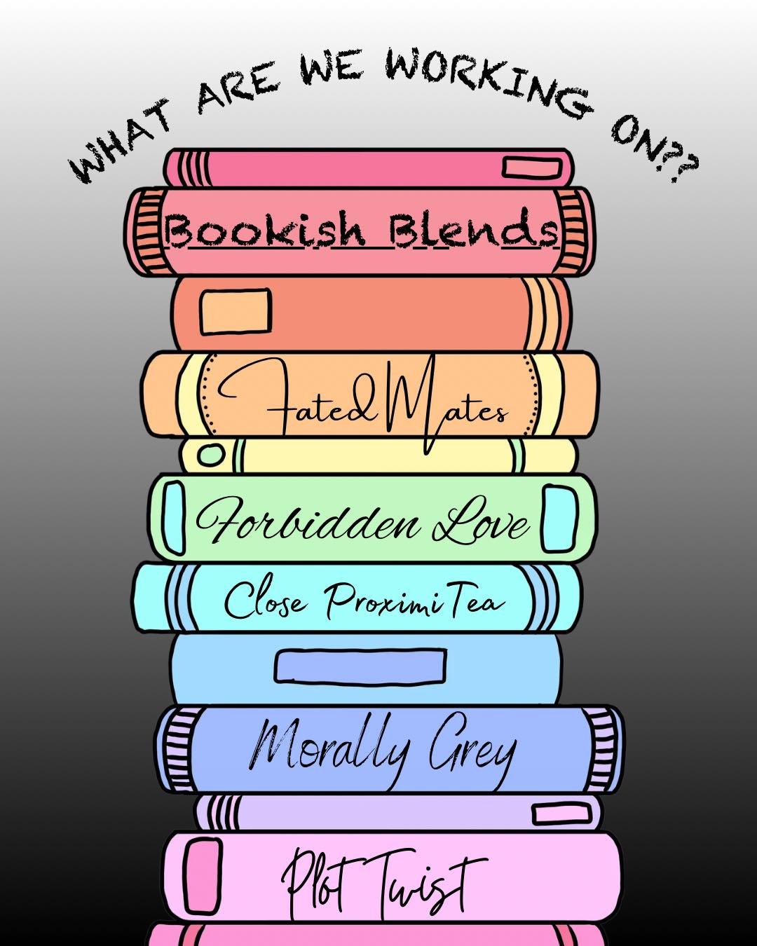 We&rsquo;re in that &ldquo;in between&rdquo; time between events and so that means we&rsquo;re working on new blends!! 

Our next event is with The Well Red Damsel and mkebooksbeers on September 10th for the &ldquo;Meet Cute Mixer&rdquo; from 6pm-9pm