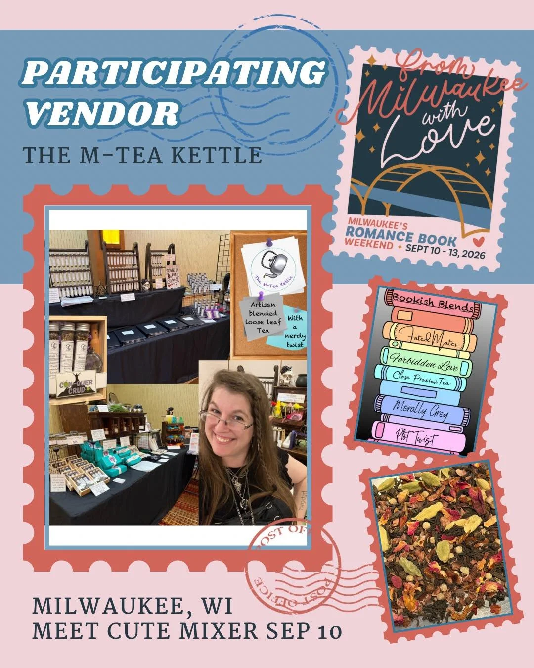 📕 We&rsquo;re part of the kick off even for this lovely weekend!!! The Meet Cute Mixer &amp; Craft Night on Thursday, September 10th from 6pm-9pm! 

Are you ready to experience our new bookish blends?? We&rsquo;ve got Fated Mates, Forbidden Love, Pl