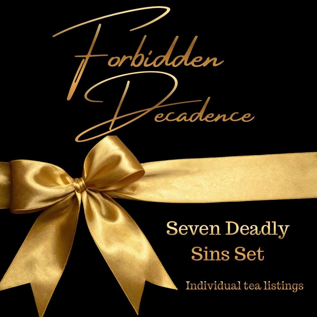 The individuals teas are LIVE on our website! 

We did NOT forget the luxury element of this collection as you can see in the video, they are packaged in a lovely little drawer box and will have a gold ribbon around them! 

Aren&rsquo;t they gorgeous