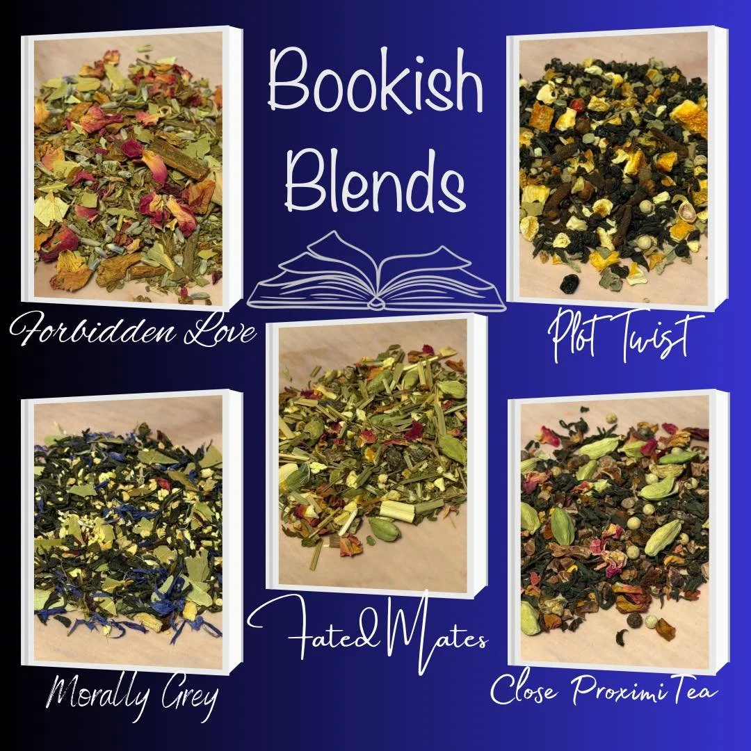 📚 Bookish blends📚

These beautiful blends are making their event debut next Thursday at the Meet Cute Mixer with The Well Red Damsel and mkebooksbeers!! 

We are also bringing another new product! Our take on a &ldquo;Blind Date box&rdquo; which is