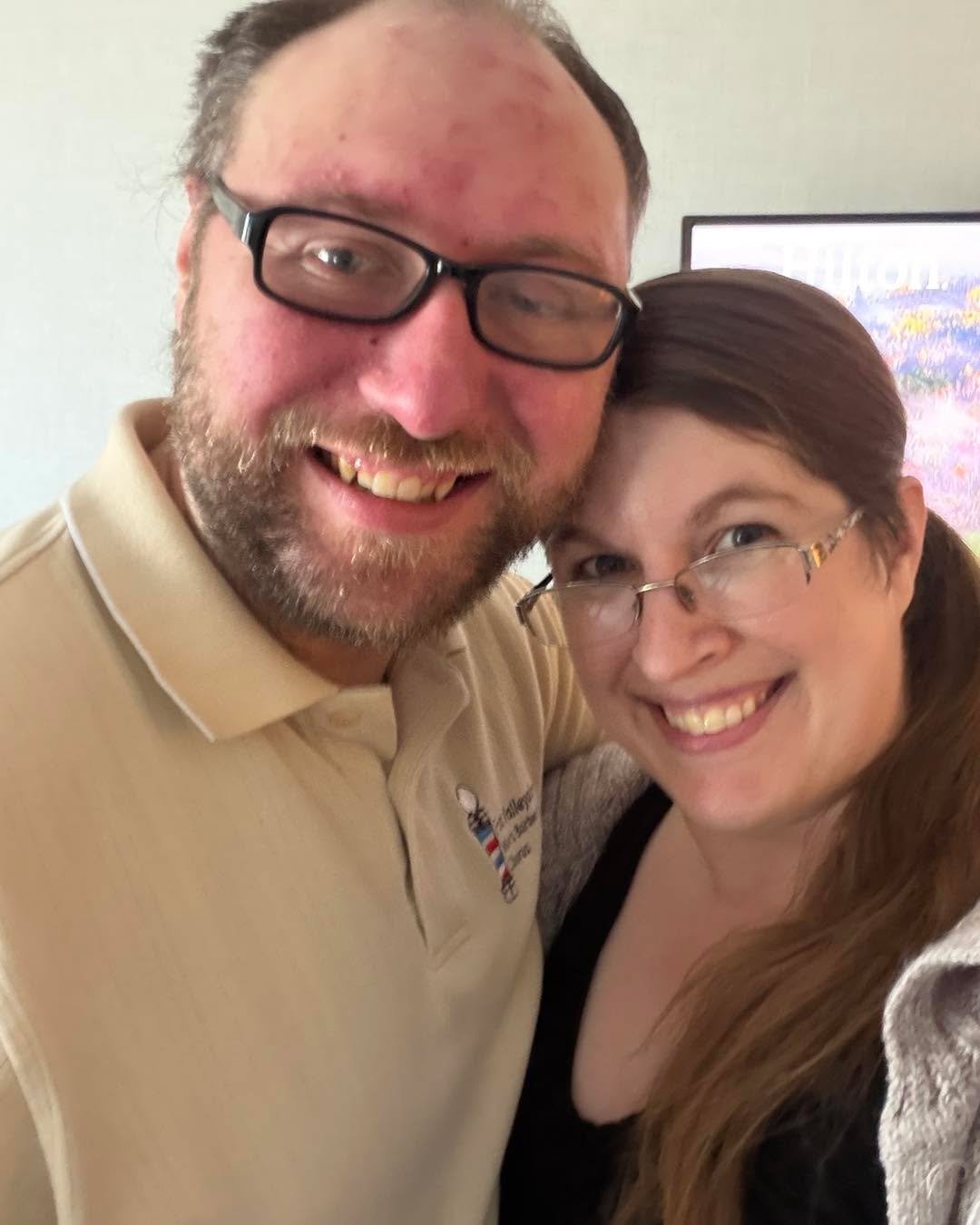 Been quiet the last few days because we took a bit of a trip to support the man who always supports me in all my events and endeavors!! 

The Fox Valleyaires Barbershop Chorus sang beautifully this weekend and I couldn&rsquo;t be more proud of them!!