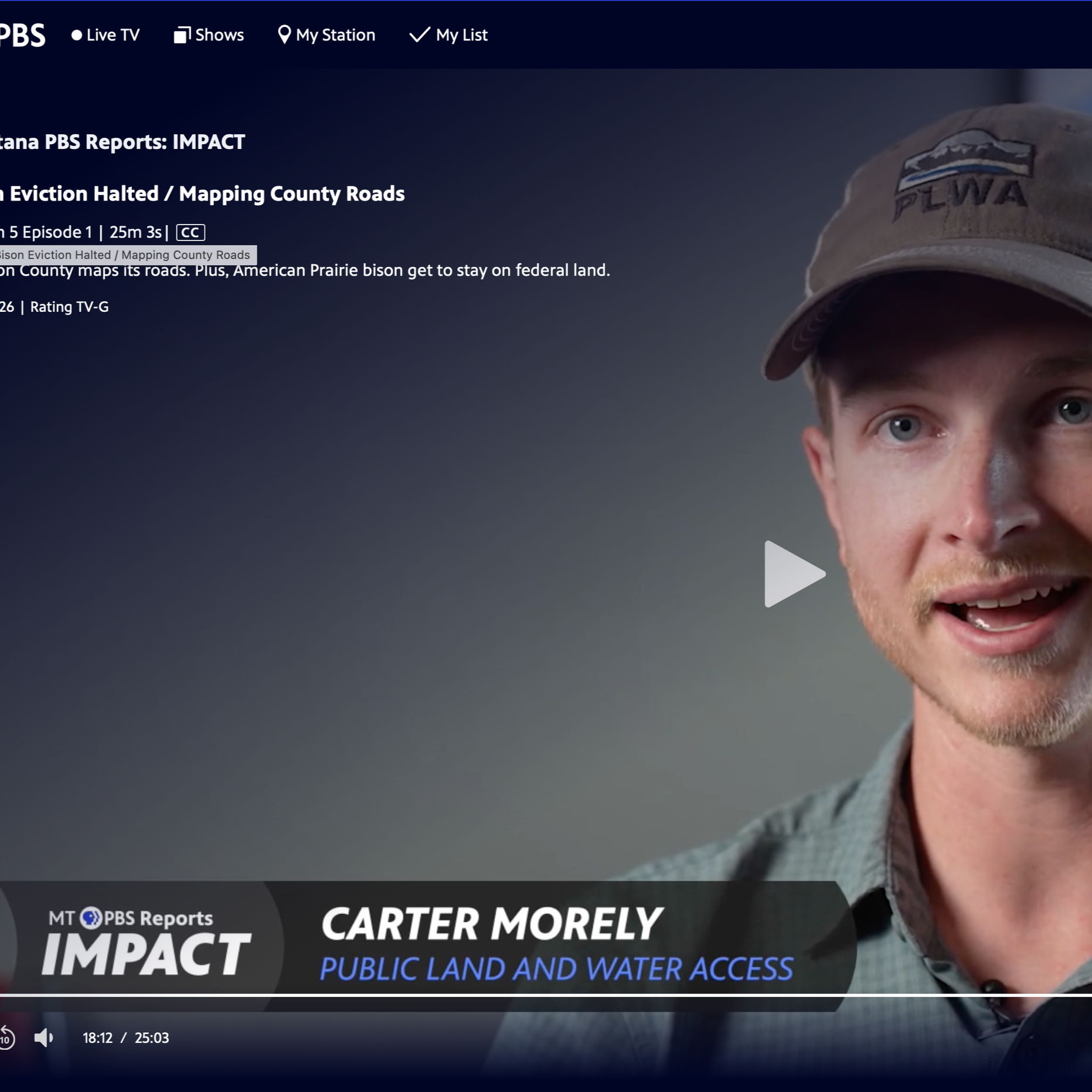 Take a look at this excellent report from Hannah Kearse with Montana PBS, exploring the complexities of county road access in Montana and featuring PLWA Access Manager Carter Morley.