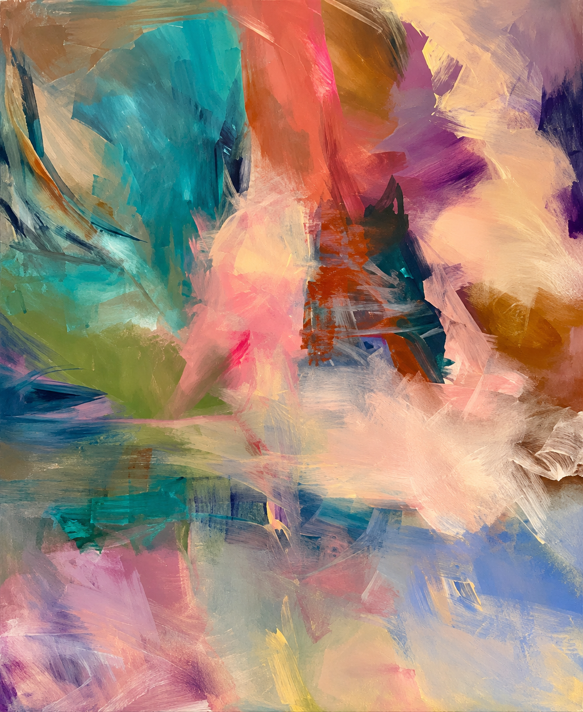 Teal and Coral Abstract Harmony (1).png