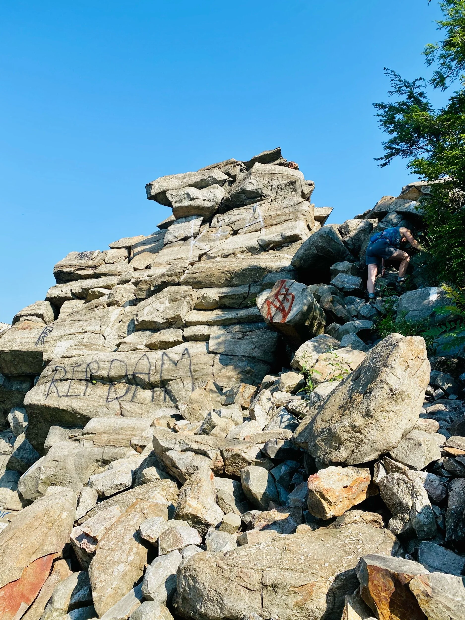 7/23, Blue Mountain Ridge.