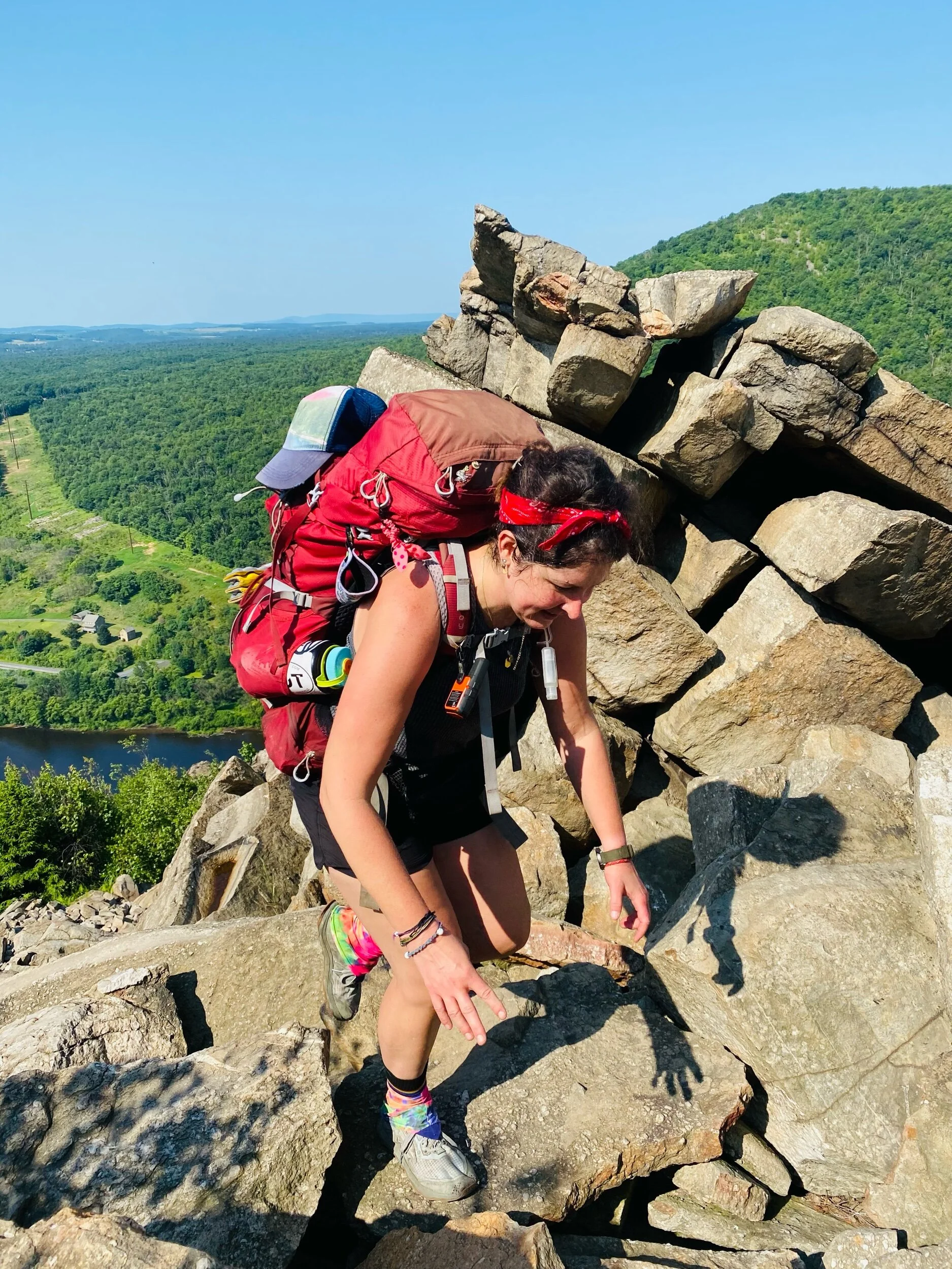 Made it to the top!