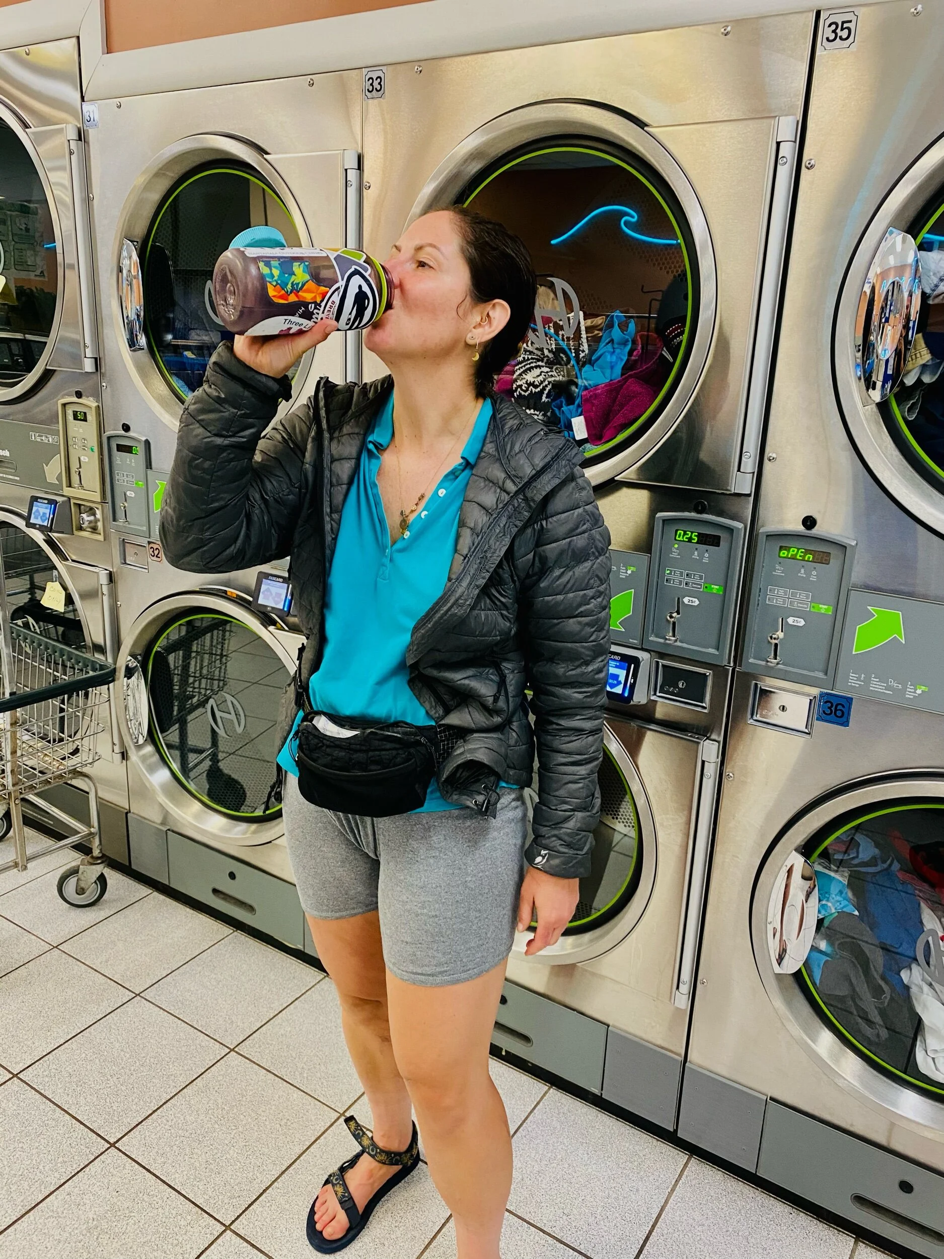 8/1, The only loaner clothes at the laundromat in Warwick were this polo and men’s underwear, which I proceeded to dine at a Chinese restaurant in. Life is so (ridiculously) simple, yet complicated in its own right.