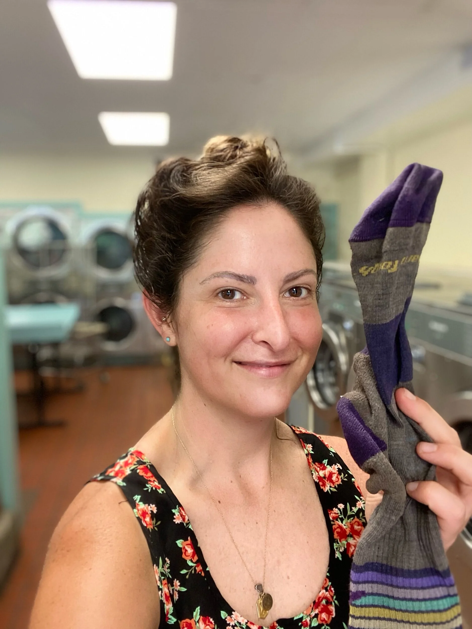 Laundromat in Pawling. Now that’s ONE dirty sock, standing erect on its own.