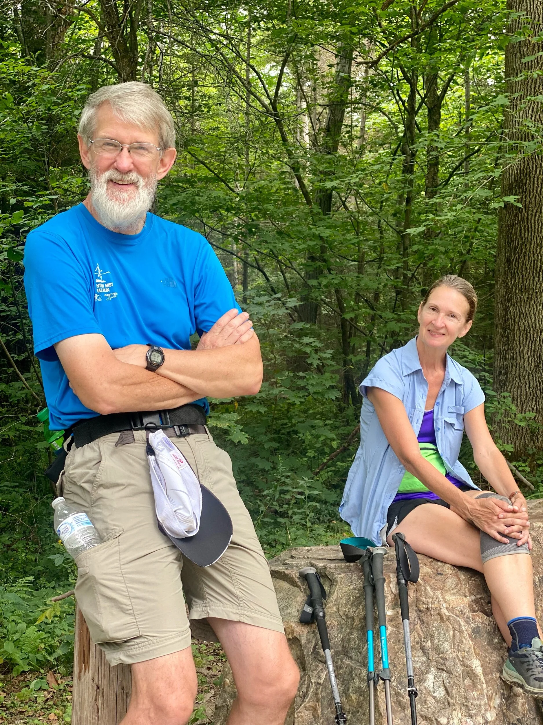 8/17, Ned and Mrs. Jones along Blotz Road, 9 miles outside of Dalton, MA.
