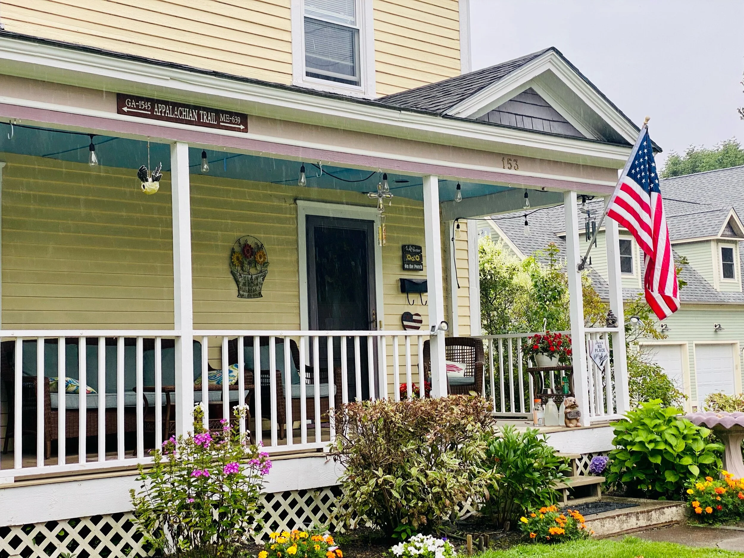 The Appalachian Trail is the street address of many homes in Dalton, Massachusetts.
