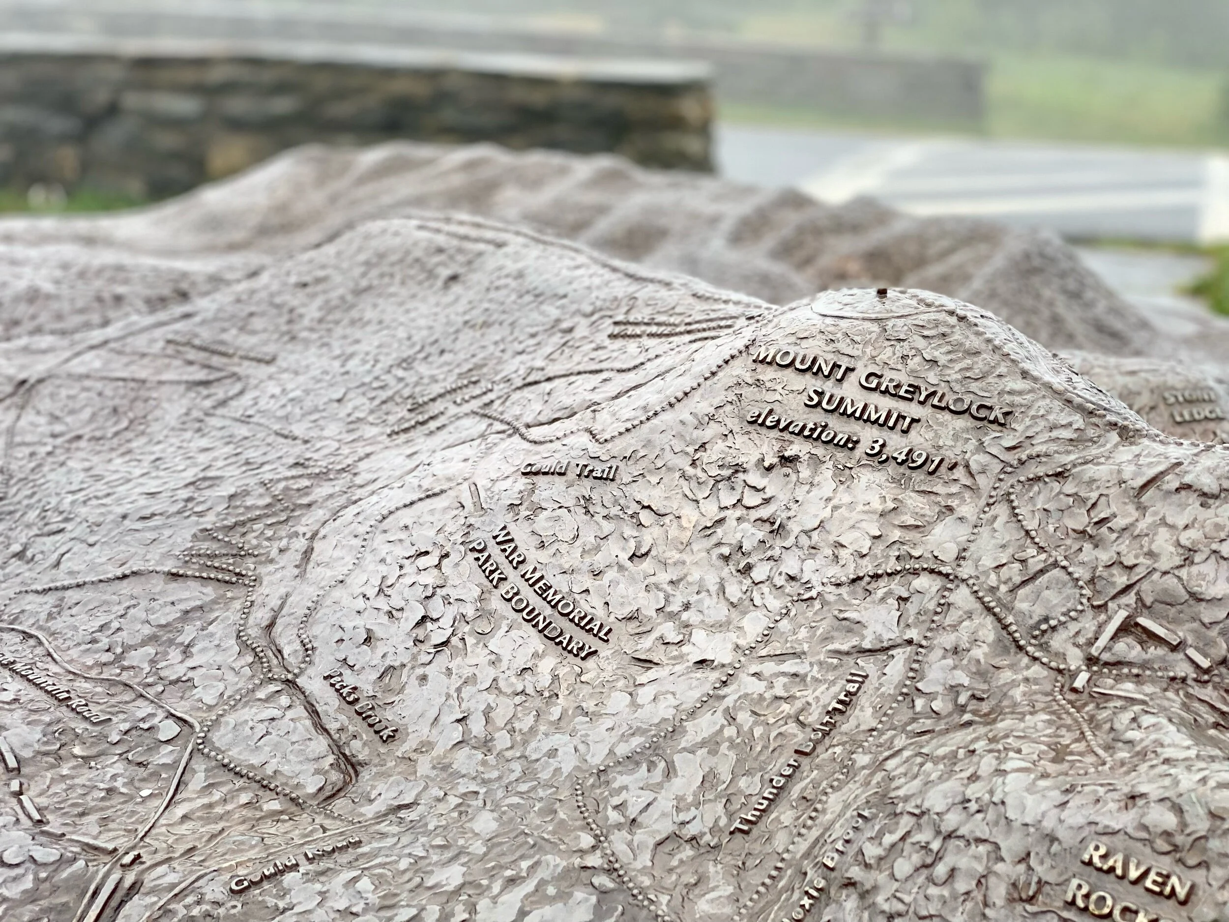 Mt Greylock Summit topography